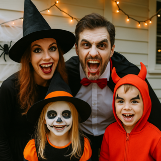 Halloween-Kostüme für Erwachsene und Kinder